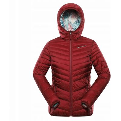 Alpine PRO Kurtka damska ocieplana dwustronna Eroma czerwony r.S Alpine PRO Kurtka damska ocieplana dwustronna Eroma czerwony r.S