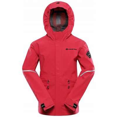 Alpine PRO Kurtka dziecięca trekkingowa 15000 Zarro malinowy r.152-158 Alpine PRO Kurtka dziecięca trekkingowa 15000 Zarro malinowy r.152-158