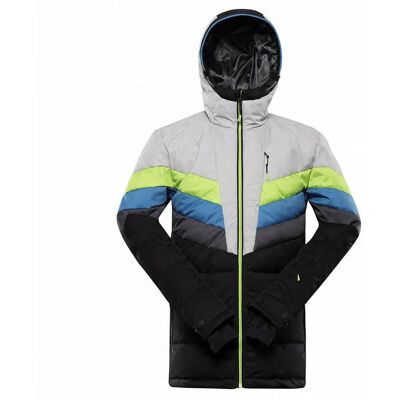 Alpine PRO Kurtka męska narciarska puchowa 10000 Feedr czarny r.XL Alpine PRO Kurtka męska narciarska puchowa 10000 Feedr czarny r.XL