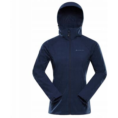 Alpine PRO Kurtka trekkingowa damska softshell 8000 Hoora c.niebieski r.L Alpine PRO Kurtka trekkingowa damska softshell 8000 Hoora c.niebieski r.L
