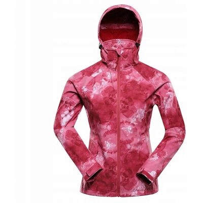 Alpine PRO Kurtka trekkingowa damska softshell 8000 Hoora różowy r.M Alpine PRO Kurtka trekkingowa damska softshell 8000 Hoora różowy r.M