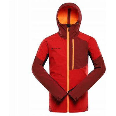 Alpine PRO Kurtka trekkingowa męska softshell 8000 Esprit 2 czerwony r.XXL Alpine PRO Kurtka trekkingowa męska softshell 8000 Esprit 2 czerwony r.XXL