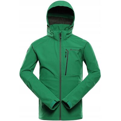 Alpine PRO Kurtka trekkingowa męska softshell 8000 Hoor zielony r.XL Alpine PRO Kurtka trekkingowa męska softshell 8000 Hoor zielony r.XL