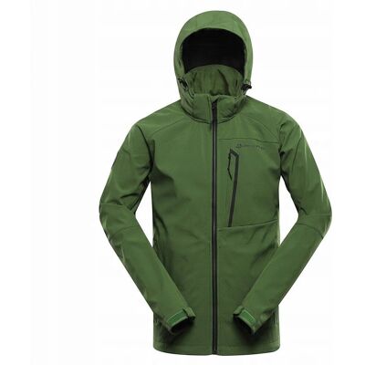 Alpine PRO Kurtka trekkingowa męska softshell 8000 Hoor zielony r.XXL Alpine PRO Kurtka trekkingowa męska softshell 8000 Hoor zielony r.XXL