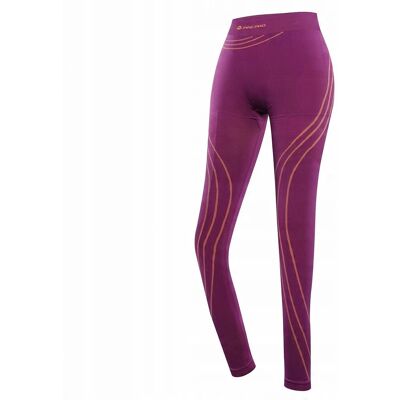 Alpine PRO Legginsy termoaktywne damskie Lessa fioletowy XS-S Alpine PRO Legginsy termoaktywne damskie Lessa fioletowy XS-S