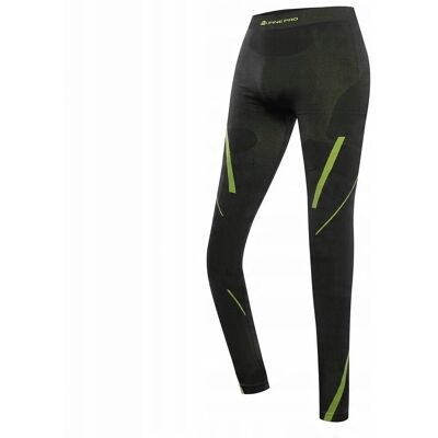 Alpine PRO Legginsy termoaktywne męskie Less czarny XL-XXL Alpine PRO Legginsy termoaktywne męskie Less czarny XL-XXL