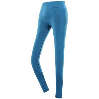 Alpine PRO Legginsy termoaktywne męskie Less niebieski XL-XXL Alpine PRO Legginsy termoaktywne męskie Less niebieski XL-XXL