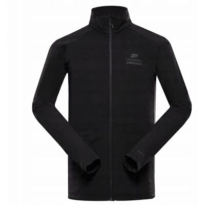 Alpine PRO Męska bluza turystyczna szybkoschnąca Goll 2 k.czarny r.XL Alpine PRO Męska bluza turystyczna szybkoschnąca Goll 2 k.czarny r.XL
