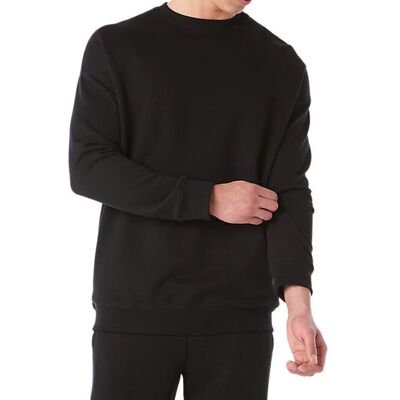 ASICS Bl Sweat Crew 2191a020-001, Męskie, Bluza Sportowa, Czarny ASICS Bl Sweat Crew 2191a020-001, Męskie, Bluza Sportowa, Czarny
