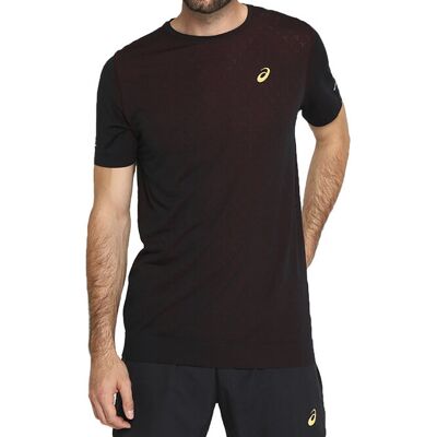 ASICS Gel-Cool SS Top Tee 2011A314-011, Męskie, t-shirt, Czarny ASICS Gel-Cool SS Top Tee 2011A314-011, Męskie, t-shirt, Czarny