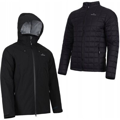 BERGSON EVERFOLK MÄSKA KURTKA ZIMOWA Z KAPTUREM 3w1 MEMBRANA 10000 3XL BERGSON EVERFOLK MÄSKA KURTKA ZIMOWA Z KAPTUREM 3w1 MEMBRANA 10000 3XL