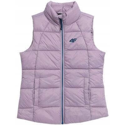 Bezrękawnik kamizelka dziecięca 4F F076A JASNY FIOLET r. 152 Bezrękawnik kamizelka dziecięca 4F F076A JASNY FIOLET r. 152