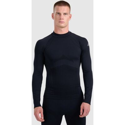 Bielizna męska termoaktywna bezszwowa (góra) 4F 4FWAW25USEAM224-20S Czarny XXL/3XL Bielizna męska termoaktywna bezszwowa (góra) 4F 4FWAW25USEAM224-20S Czarny XXL/3XL