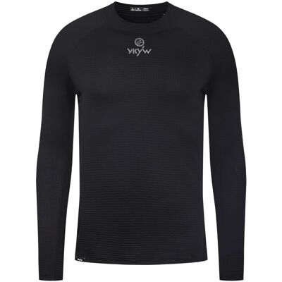 Pozostali producenci Bielizna potówka kolarska YKYW Thermal Fleece Long Sleeve Base Layer Winter Warmth Pro czarna S Pozostali producenci Bielizna potówka kolarska YKYW Thermal Fleece Long Sleeve Base Layer Winter Warmth Pro czarna S