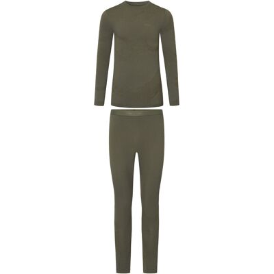Bielizna termiczna męska Viking Set Gasher Man Khaki XXL wełna Merino Bielizna termiczna męska Viking Set Gasher Man Khaki XXL wełna Merino