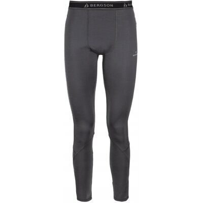 Bielizna termoaktywana męska BERGSON LANAPURA GREY Wełna Merino rozm. L Bielizna termoaktywana męska BERGSON LANAPURA GREY Wełna Merino rozm. L