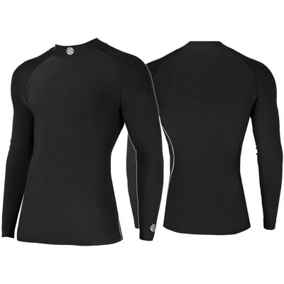 Bielizna Termoaktywna Męska Bluza Koszulka TSMLF100 SKINS Czarna M Bielizna Termoaktywna Męska Bluza Koszulka TSMLF100 SKINS Czarna M
