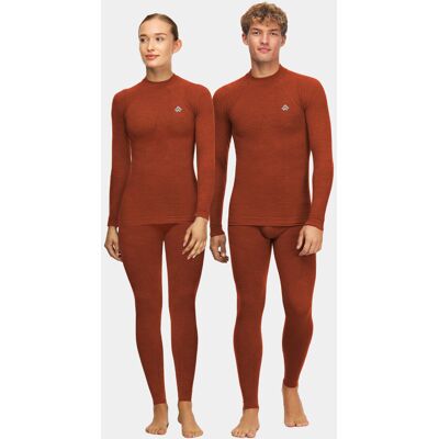 Bielizna termoaktywna unisex Set Alpinus Merino Aoraki pomara��czowe ciep��a XS Bielizna termoaktywna unisex Set Alpinus Merino Aoraki pomara��czowe ciep��a XS