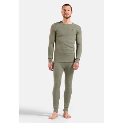 Bielizna termoaktywna z długim rękawem Odlo BL TOP crew neck l/s ACTIVE WARM roz. L Szara Bielizna termoaktywna z długim rękawem Odlo BL TOP crew neck l/s ACTIVE WARM roz. L Szara