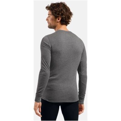 Bielizna Termoaktywna Z Długim Rękawem Odlo Bl Top Crew Neck S/s Active Warm Roz. M Ciemnoszary Bielizna Termoaktywna Z Długim Rękawem Odlo Bl Top Crew Neck S/s Active Warm Roz. M Ciemnoszary