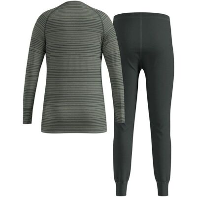 Bielizna termoaktywna - zestaw Odlo Set long ACTIVE WARM SET roz. 128cm Szara Bielizna termoaktywna - zestaw Odlo Set long ACTIVE WARM SET roz. 128cm Szara