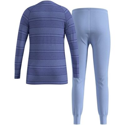 Bielizna termoaktywna - zestaw Odlo Set long ACTIVE WARM SET roz. 152cm Granatowa Bielizna termoaktywna - zestaw Odlo Set long ACTIVE WARM SET roz. 152cm Granatowa