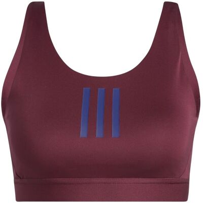 Biustonosz damski Adidas Don't Rest Medium-Support top sportowy bordowy-L Biustonosz damski Adidas Don't Rest Medium-Support top sportowy bordowy-L