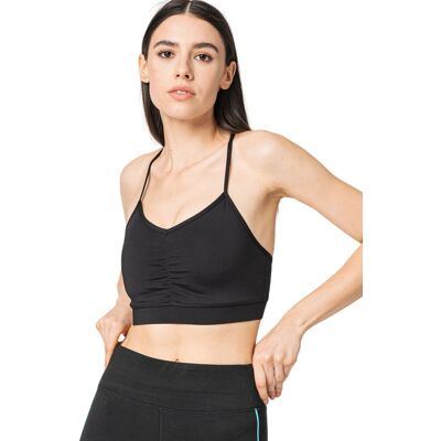 Biustonosz damski Only Nasha bordowy sportowy top-S Biustonosz damski Only Nasha bordowy sportowy top-S