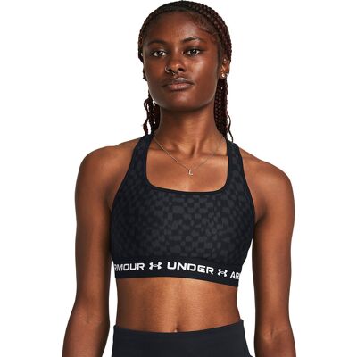Biustonosz fitness Under Armour Crossback Mid Print Biustonosz fitness Under Armour Crossback Mid Print