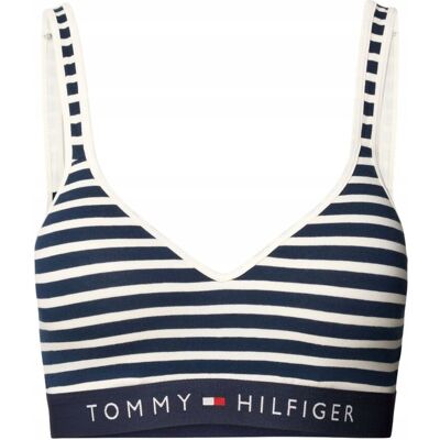 Biustonosz sportowy damski Tommy Hilfiger UW0UW05205 GRANATOWY STANIK - M Biustonosz sportowy damski Tommy Hilfiger UW0UW05205 GRANATOWY STANIK - M