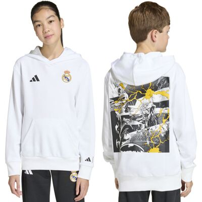 Bluza adidas Real Madryt HD Top Junior JY5854 128 cm biały Bluza adidas Real Madryt HD Top Junior JY5854 128 cm biały