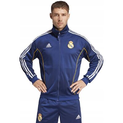 Bluza adidas Real Madryt Track Top JW1993 M granatowy Bluza adidas Real Madryt Track Top JW1993 M granatowy