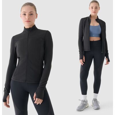 Bluza Damska 4F Treningowa Sportowa Rozpinana Szara 4FWAW24TFSWF391 L Popiel Bluza Damska 4F Treningowa Sportowa Rozpinana Szara 4FWAW24TFSWF391 L Popiel