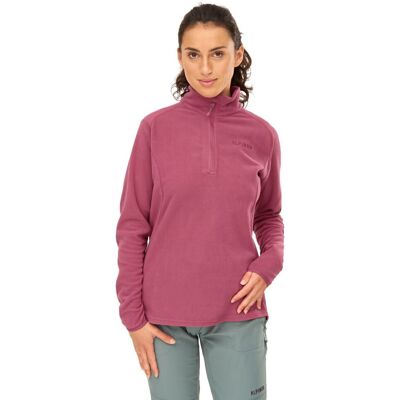 Bluza Damska Polarowa Alpinus Lucania 1/3 Zip Różowy - M Bluza Damska Polarowa Alpinus Lucania 1/3 Zip Różowy - M