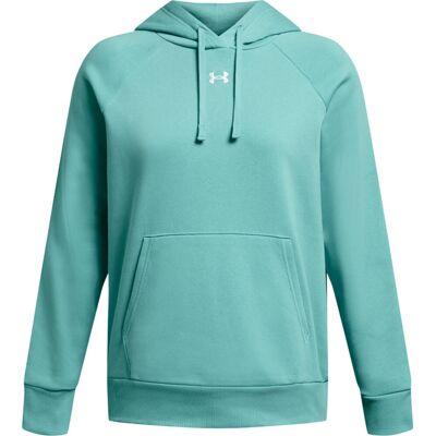 Bluza damska Under Armour Rival Flecce Hoodie miętowa 1379500 482-XL Bluza damska Under Armour Rival Flecce Hoodie miętowa 1379500 482-XL