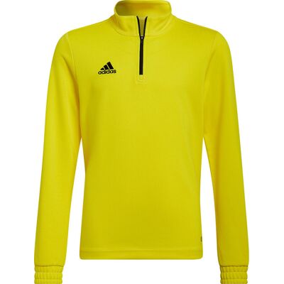 Bluza dla dzieci adidas Entrada 22 Training Top żółta HI2133-140cm Bluza dla dzieci adidas Entrada 22 Training Top żółta HI2133-140cm