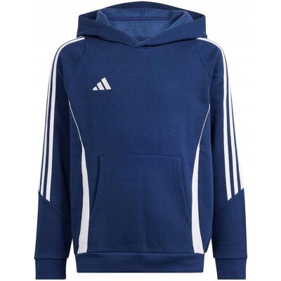 Bluza dla dzieci adidas Tiro 24 Hooded Sweat granatowa IR7504 164cm Bluza dla dzieci adidas Tiro 24 Hooded Sweat granatowa IR7504 164cm