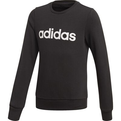 Bluza dla dzieci adidas YG Essentials Linear Sweat czarna EH6157-140cm Bluza dla dzieci adidas YG Essentials Linear Sweat czarna EH6157-140cm