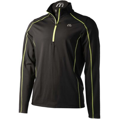 Bluza do biegania męska Mico MAN HALF NECK ZIP SHIRT X-PERFORMANCE RUN-M Bluza do biegania męska Mico MAN HALF NECK ZIP SHIRT X-PERFORMANCE RUN-M