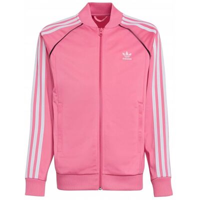 Bluza dresowa dziecięca Adidas Adicolor SST Track Top różowa modna roz. 170 Bluza dresowa dziecięca Adidas Adicolor SST Track Top różowa modna roz. 170