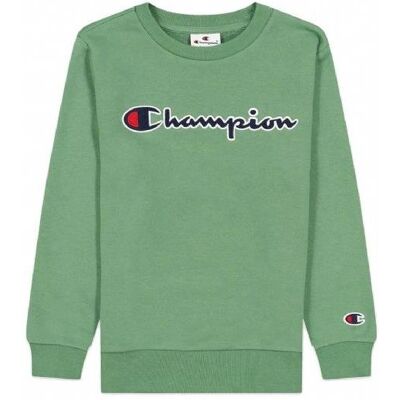 Bluza dziecięca Champion 305951GS098 CREWNECK Zielona Bluza dziecięca Champion 305951GS098 CREWNECK Zielona