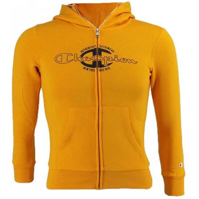 Bluza dziecięca Champion 306170YS113 HOODED FULL ZIP Pomarańczowa Bluza dziecięca Champion 306170YS113 HOODED FULL ZIP Pomarańczowa