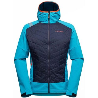 La Sportiva L73643614 Navy blue Bluza z kapturem - Bluza z kapturem La Sportiva L73643614 Navy blue Bluza z kapturem - Bluza z kapturem