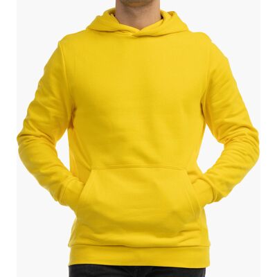 Bluza męska 4F Basic z kapturem Żółta 4FSSS24TSWSM1629 M Żółty Bluza męska 4F Basic z kapturem Żółta 4FSSS24TSWSM1629 M Żółty