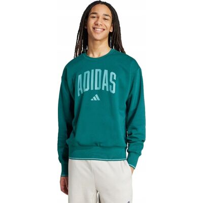 Bluza męska adidas Collegiate Sweat zielona JM1733 S Bluza męska adidas Collegiate Sweat zielona JM1733 S