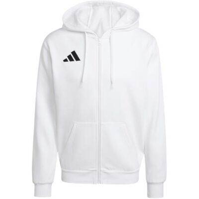 Bluza męska adidas Entrada 26 FZ Hoody biała Bluza męska adidas Entrada 26 FZ Hoody biała