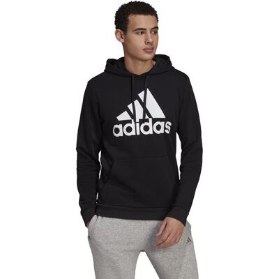Adidas - Essentials Fleece Big Logo Hoodie - Czarny - Hoodie Adidas - Essentials Fleece Big Logo Hoodie - Czarny - Hoodie