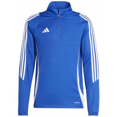 Bluza męska adidas Tiro 24 Training Top niebiesko-biała IS1042 S Bluza męska adidas Tiro 24 Training Top niebiesko-biała IS1042 S