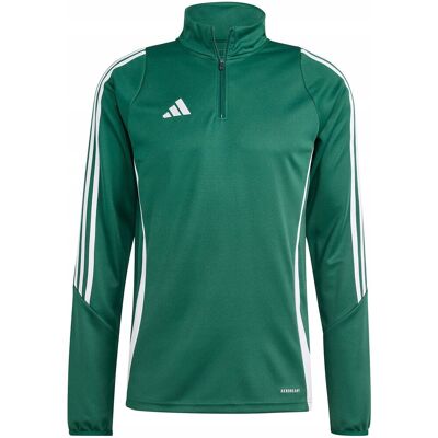 Bluza męska adidas Tiro 24 Training Top zielono-biała IS1040 2XL Bluza męska adidas Tiro 24 Training Top zielono-biała IS1040 2XL