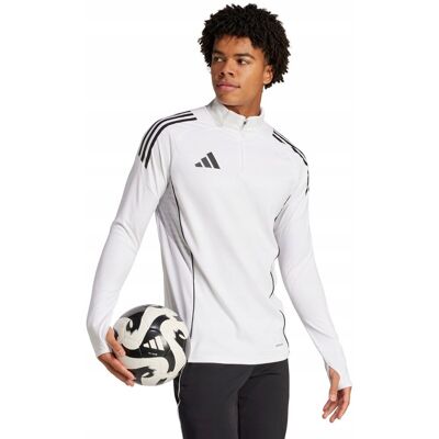 Bluza męska adidas Tiro 25 Competition Training Top biała JJ1516 XL Bluza męska adidas Tiro 25 Competition Training Top biała JJ1516 XL